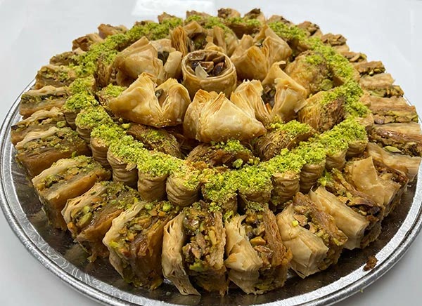 Assorted Round Mixed Baklava