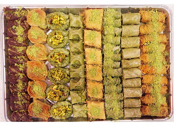 Turkish Pistachio Baklava Assortment