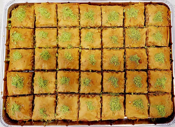 Big Piece Square Pistachio Baklava