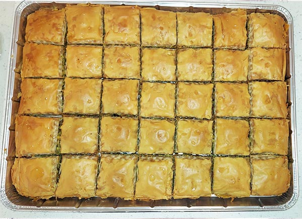 Big Piece Square Walnut Baklava